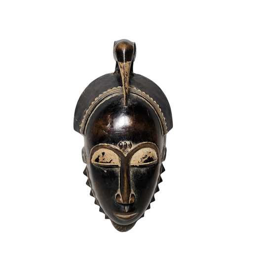 Baule Mask from Ivory Coast (20th Century) - MD African Art