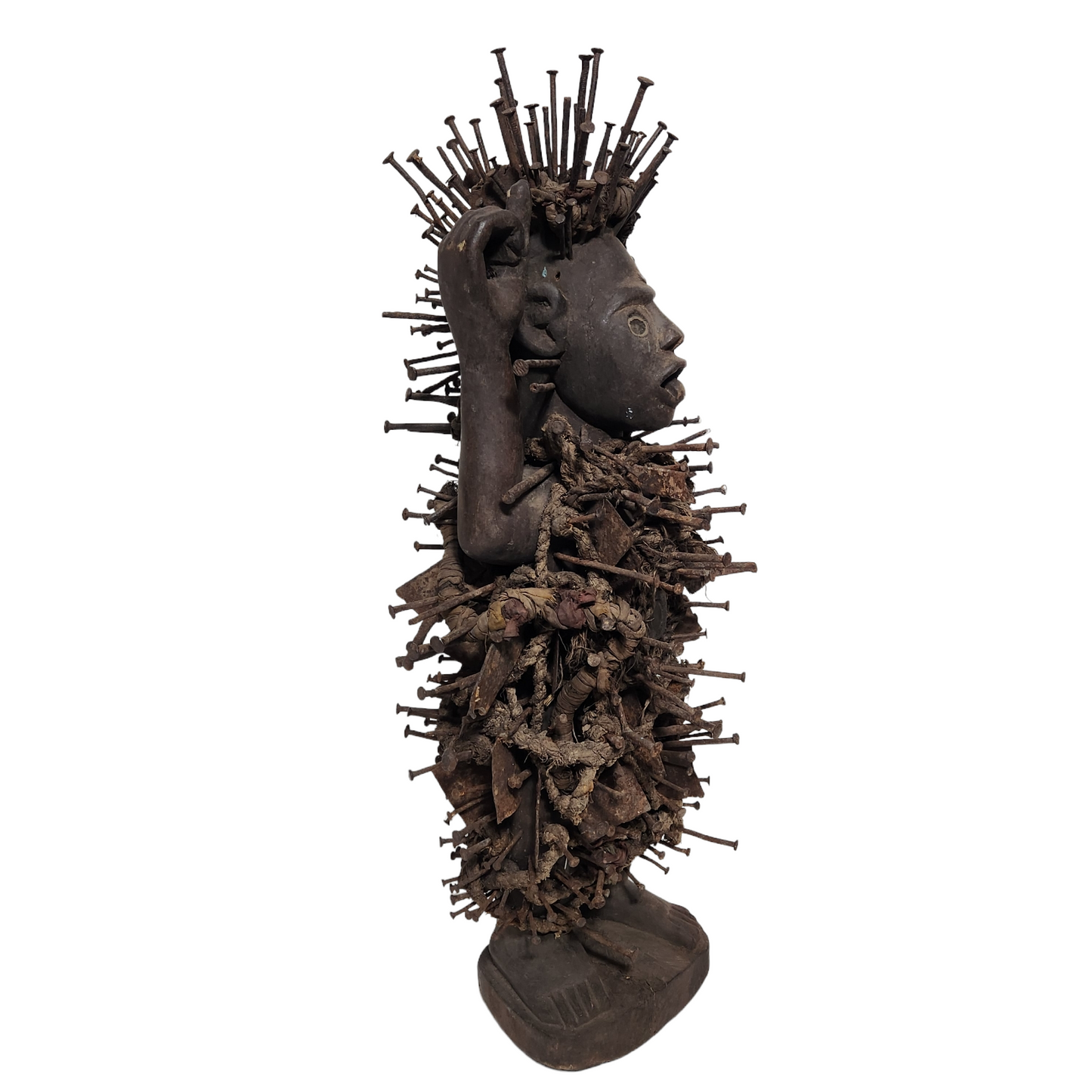 Bacongo Nails fetish from Congo ( 18th Century) - MD African Art