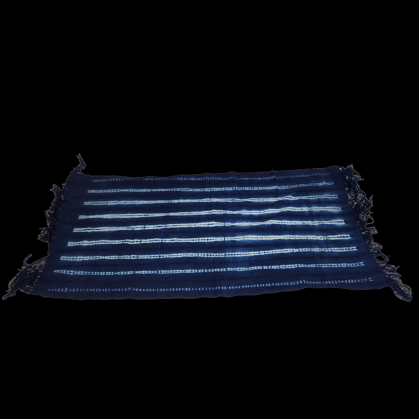 Indigo Cloth from Burkina Faso( 19th Century) - MD African Art