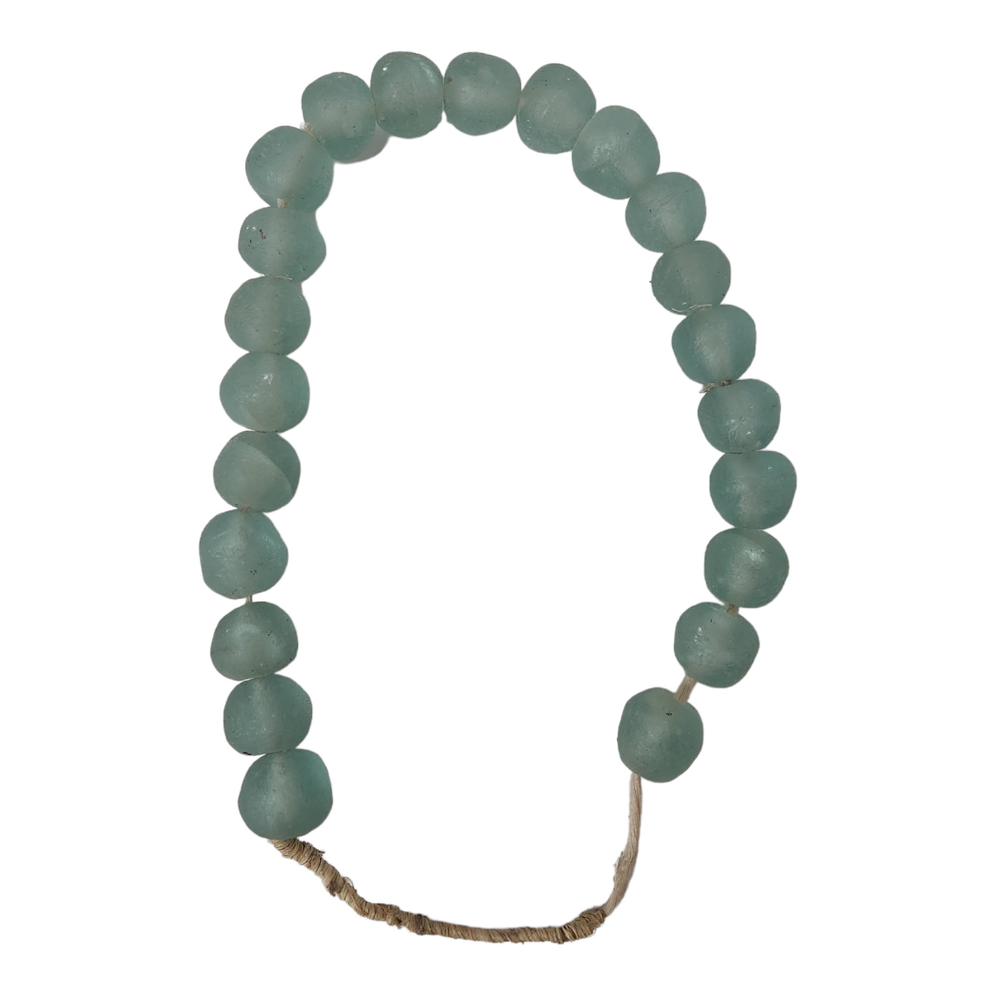 Glass bead necklace from Ghana ( 20th Century) - MD African Art