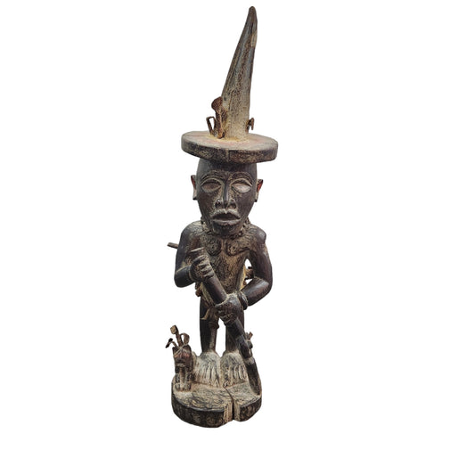 Origin: Bacongo Fetish from Congo (19th Century) - MD African Art