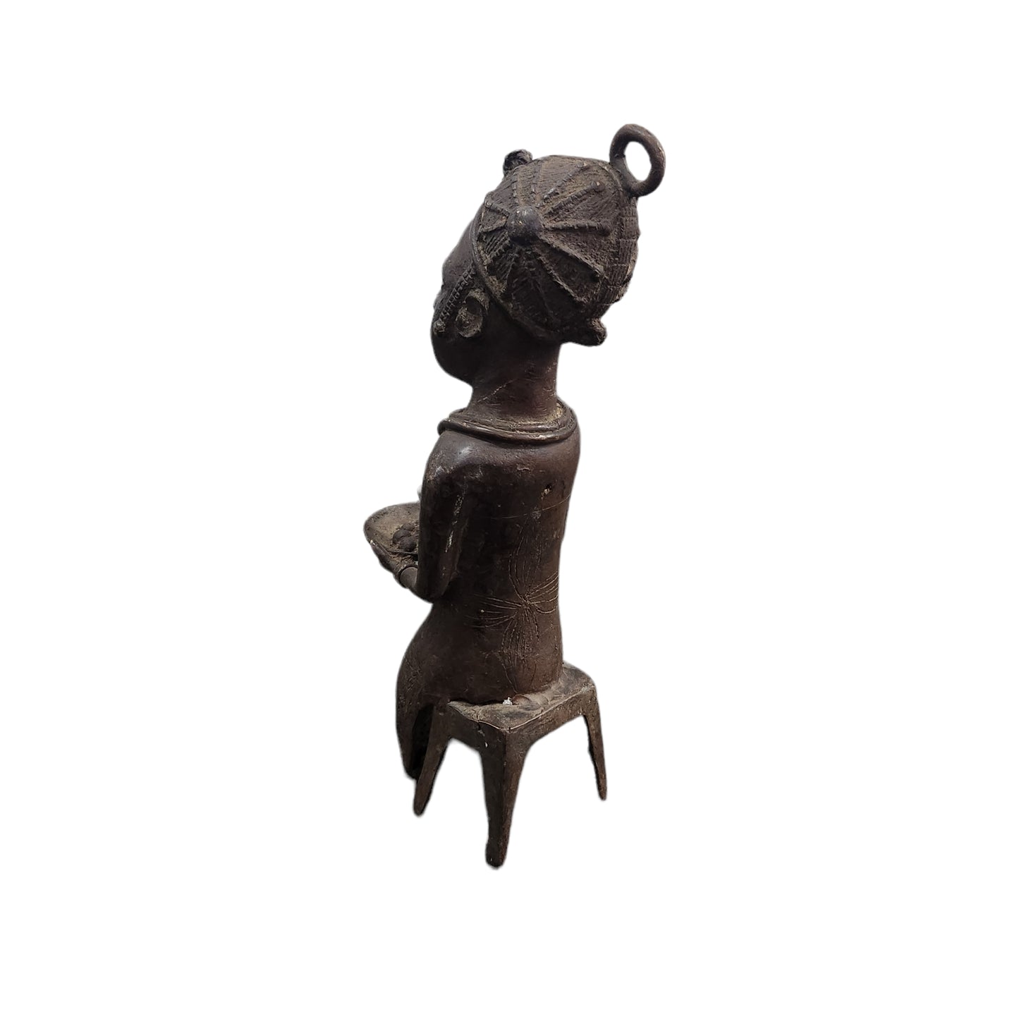Benin Bronze from Nigeria (18th Century) - MD African Art