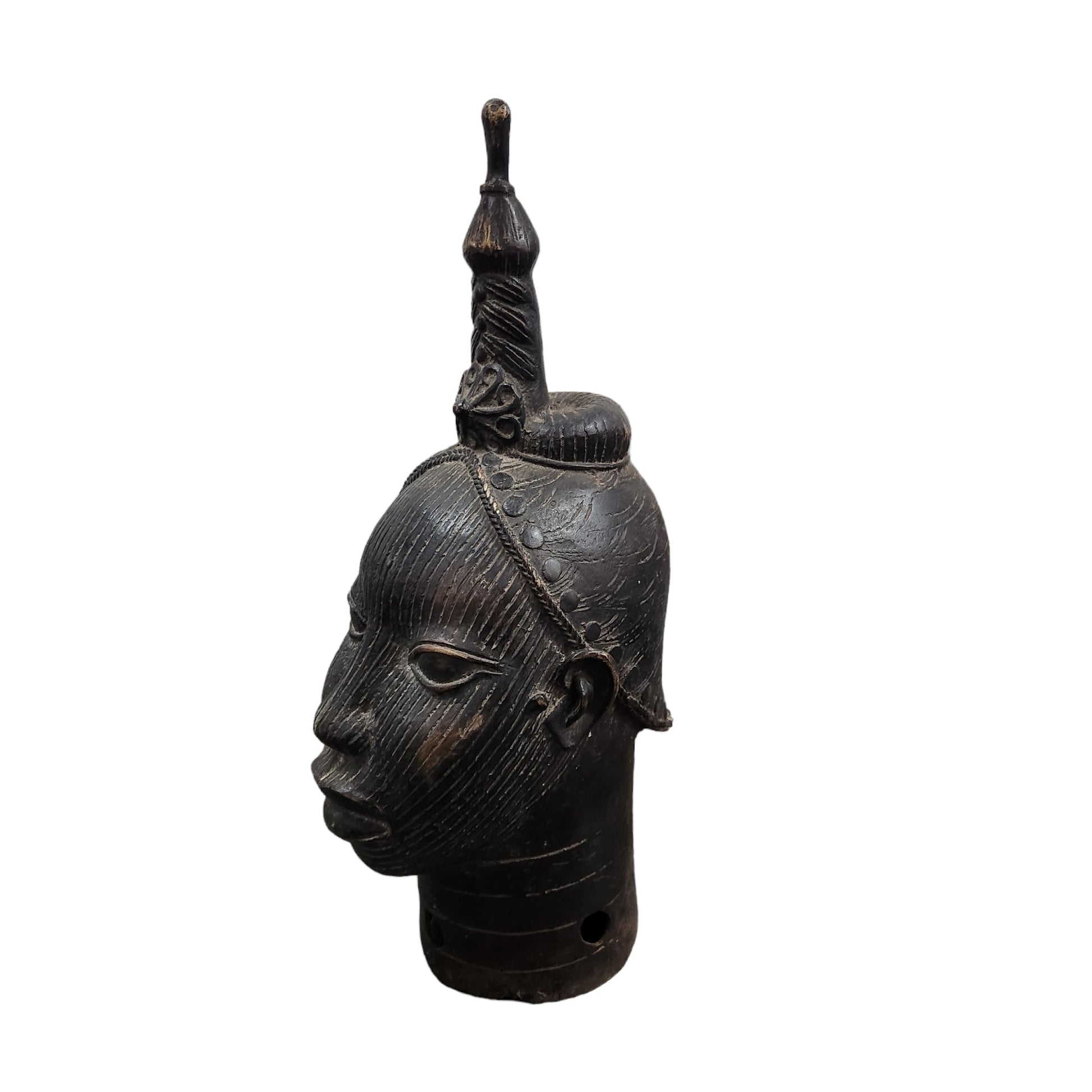 Benin Head from Nigeria (18th Century) - MD African Art