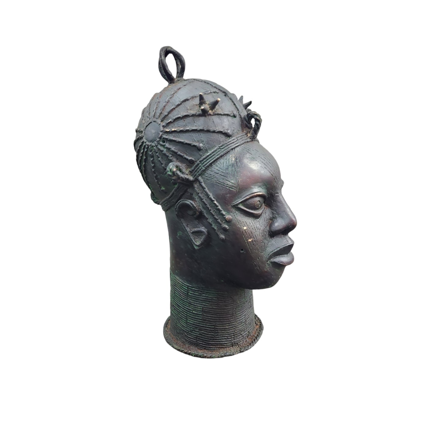 Benin Head from Nigeria (18th Century) - MD African Art