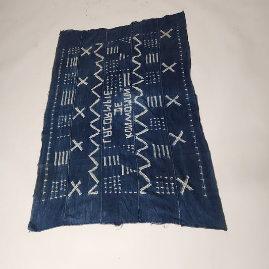 Indigo cloth from Burkina Faso (19th century) - MD African Art