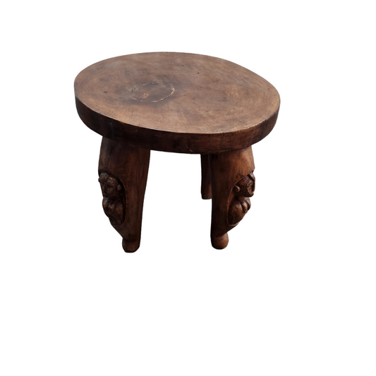 Hand Carved Baga Stool from Guinea ( 19th Century) - MD African Art