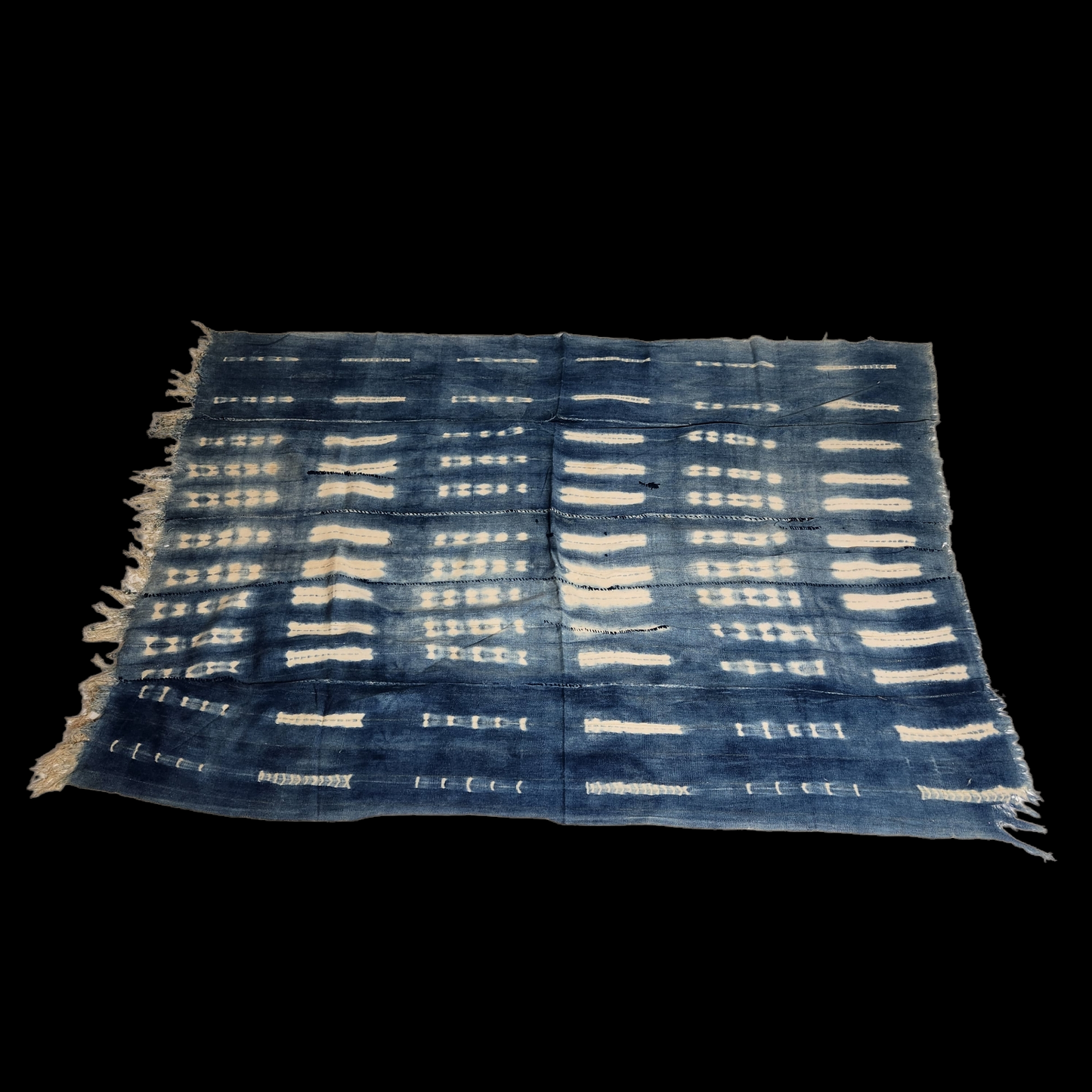 Indigo Cloth from Burkina Faso( 19th Century) - MD African Art