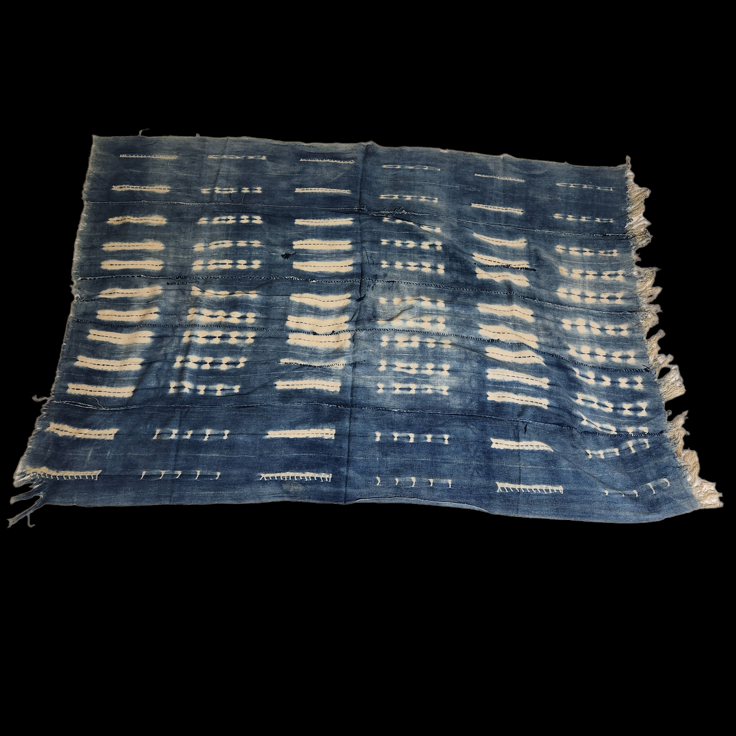 Indigo Cloth from Burkina Faso( 19th Century) - MD African Art