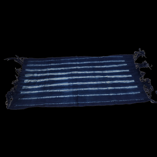 Indigo Cloth from Burkina Faso( 19th Century) - MD African Art