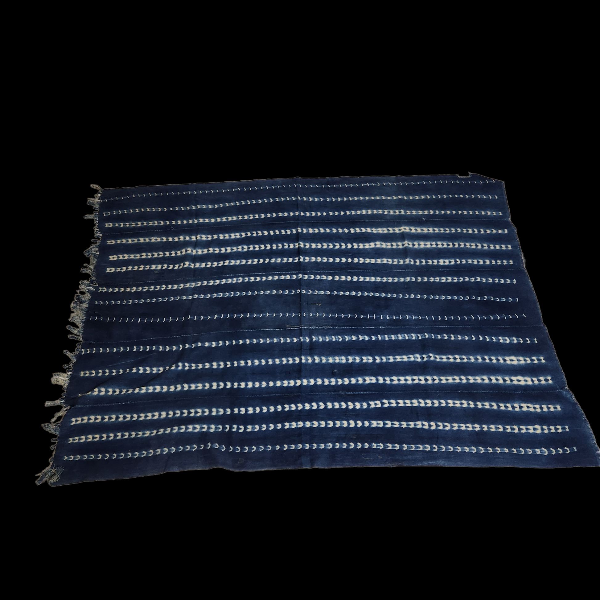 Indigo Cloth from Burkina Faso( 19th Century) - MD African Art