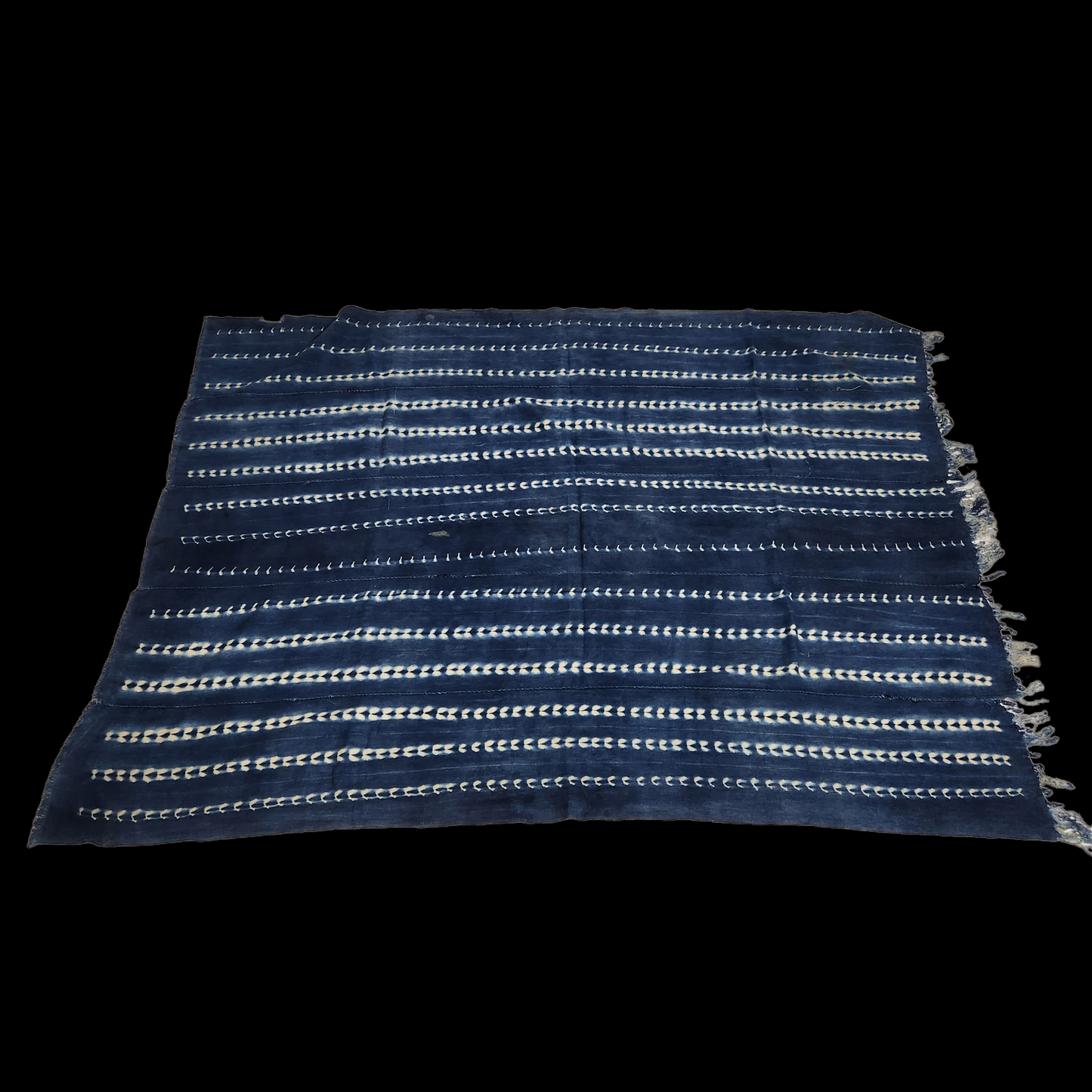 Indigo Cloth from Burkina Faso( 19th Century) - MD African Art