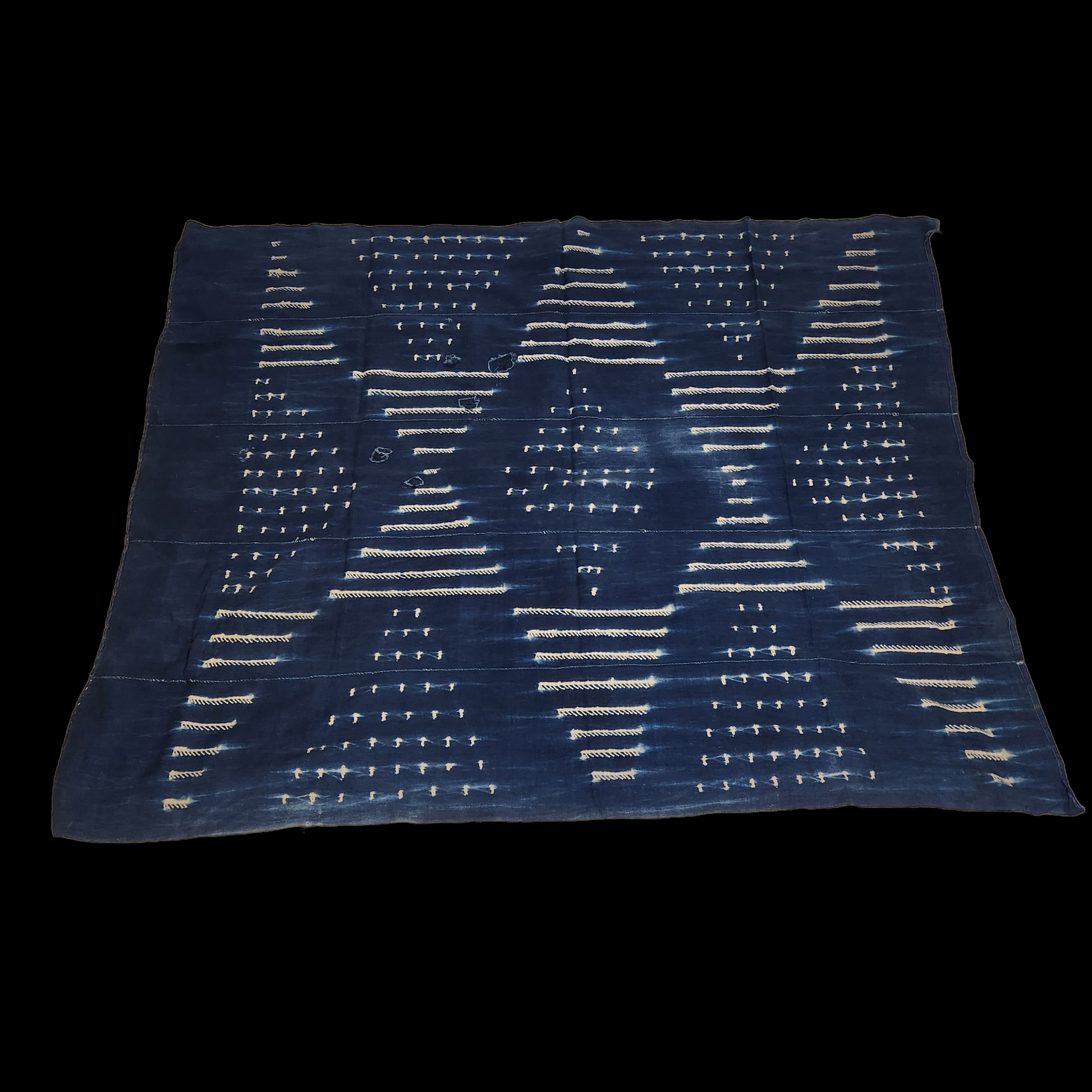 Indigo Cloth from Burkina Faso( 19th Century) - MD African Art