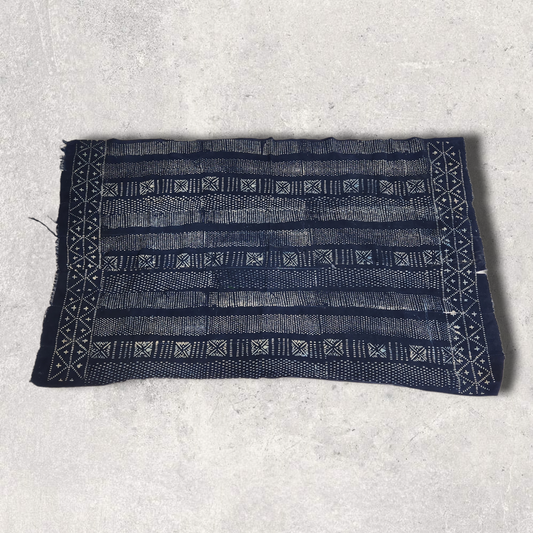 Indigo Cloth from Burkina Faso( 19th Century) - MD African Art