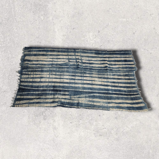 Indigo Cloth from Burkina Faso( 19th Century) - MD African Art