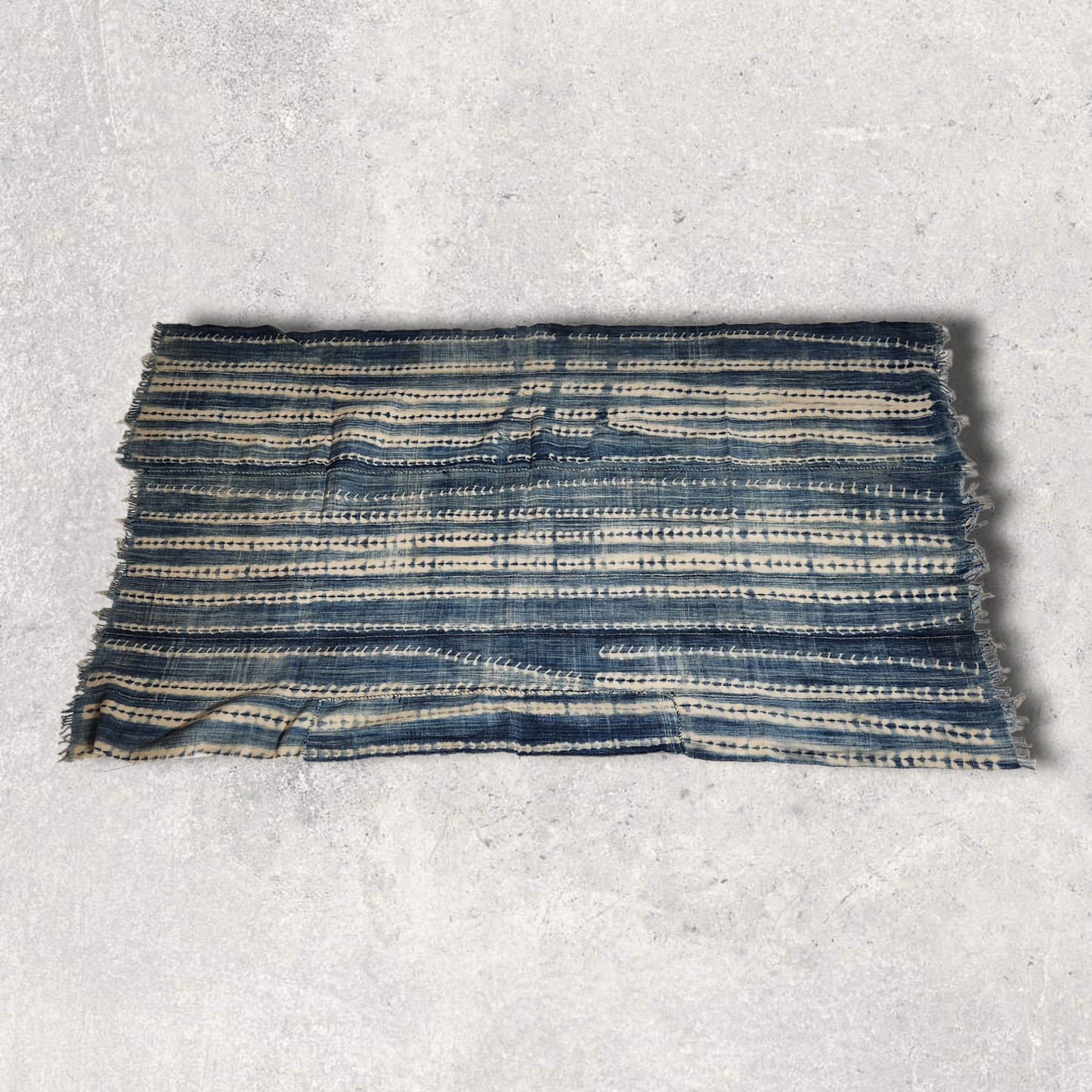 Indigo Cloth from Burkina Faso( 19th Century) - MD African Art